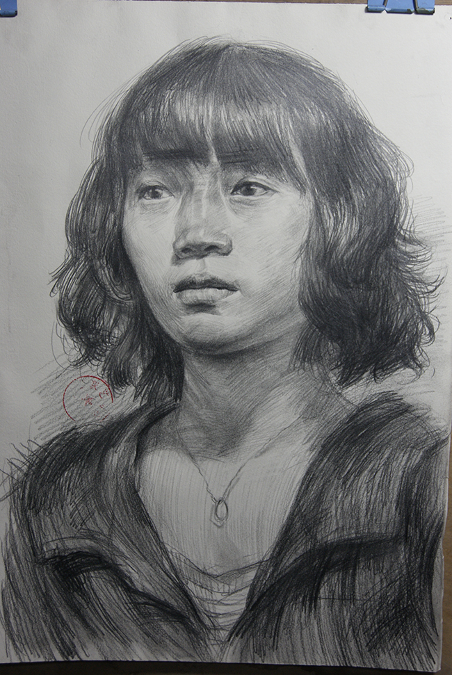学员素描作品