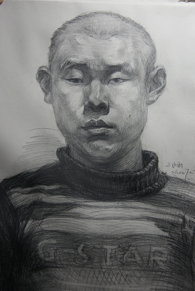 学员素描作品