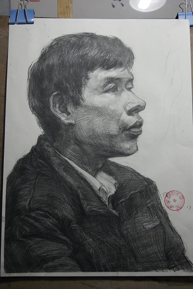 学员素描作品