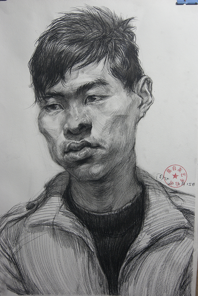 学员素描作品