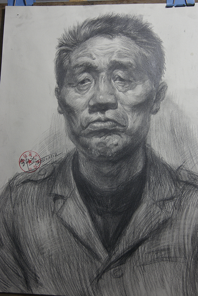 学员素描作品