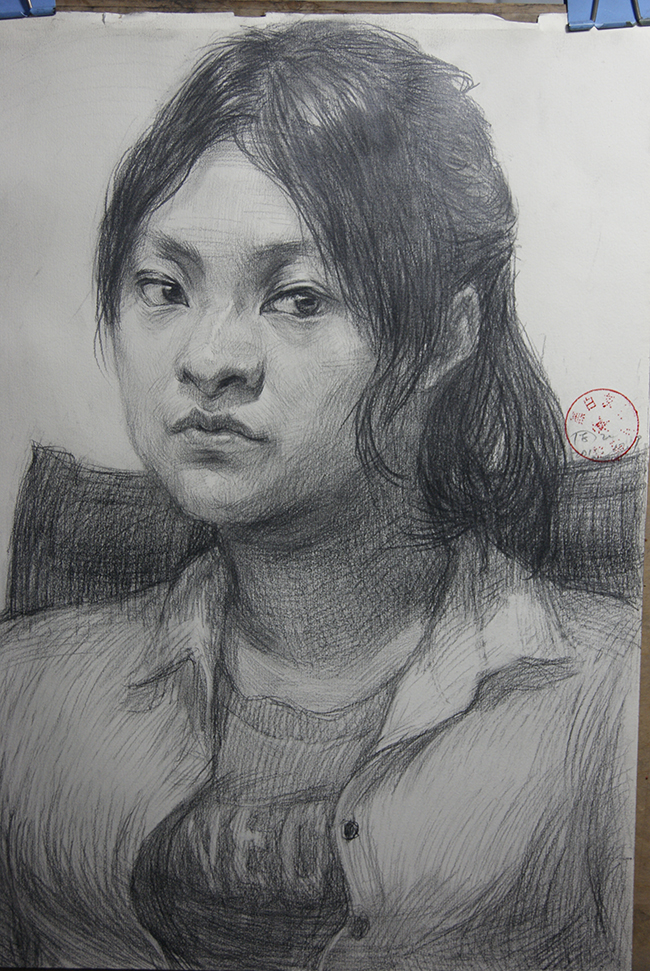 学员素描作品