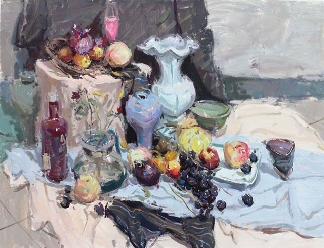 色彩作品《生活用品》