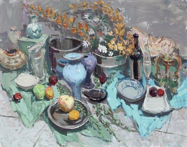 色彩作品《用品》